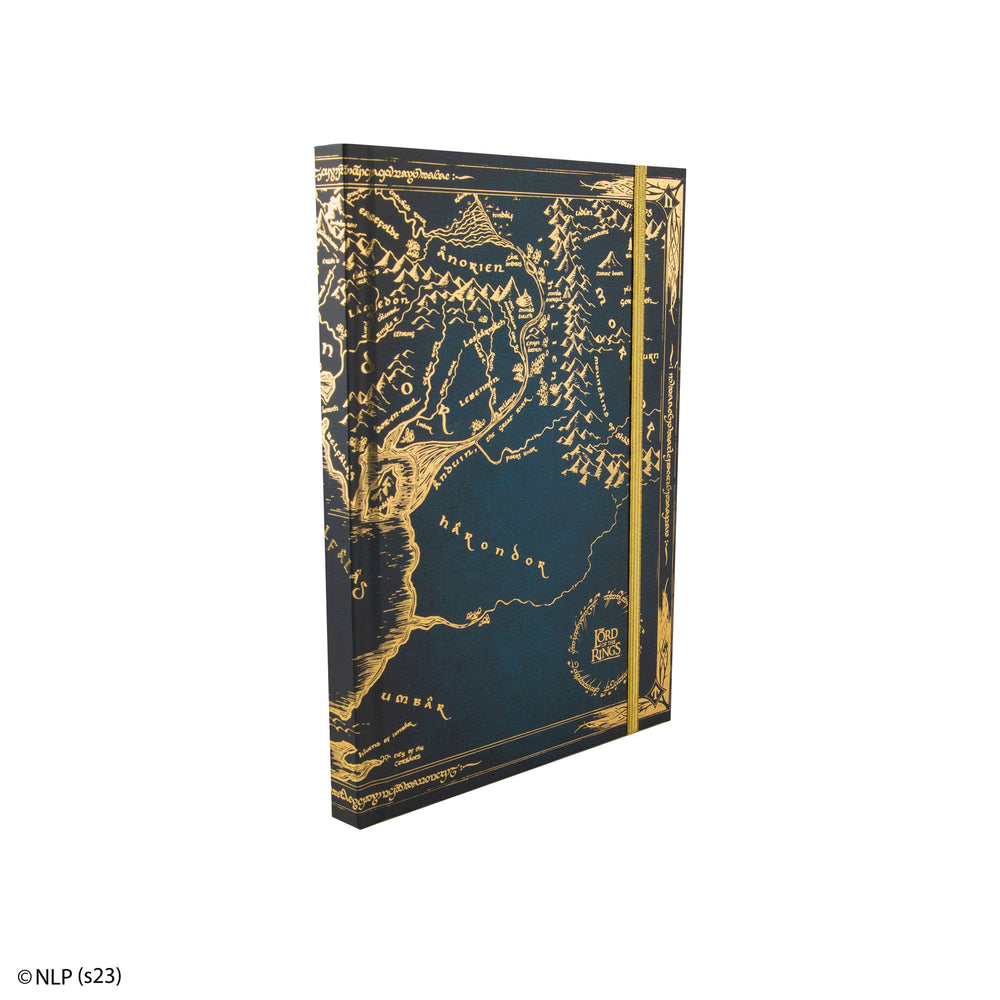 Middle-earth notebook with included map