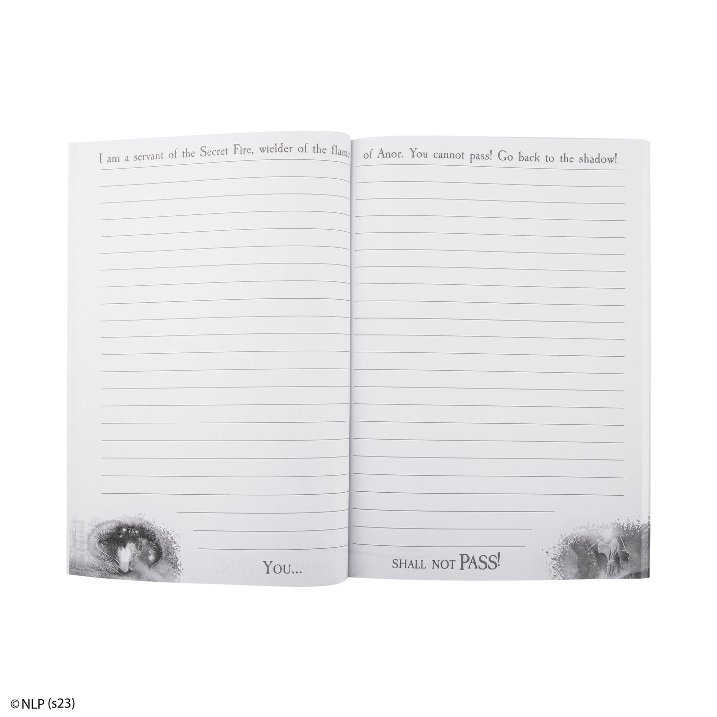 Notepad You shall not pass!