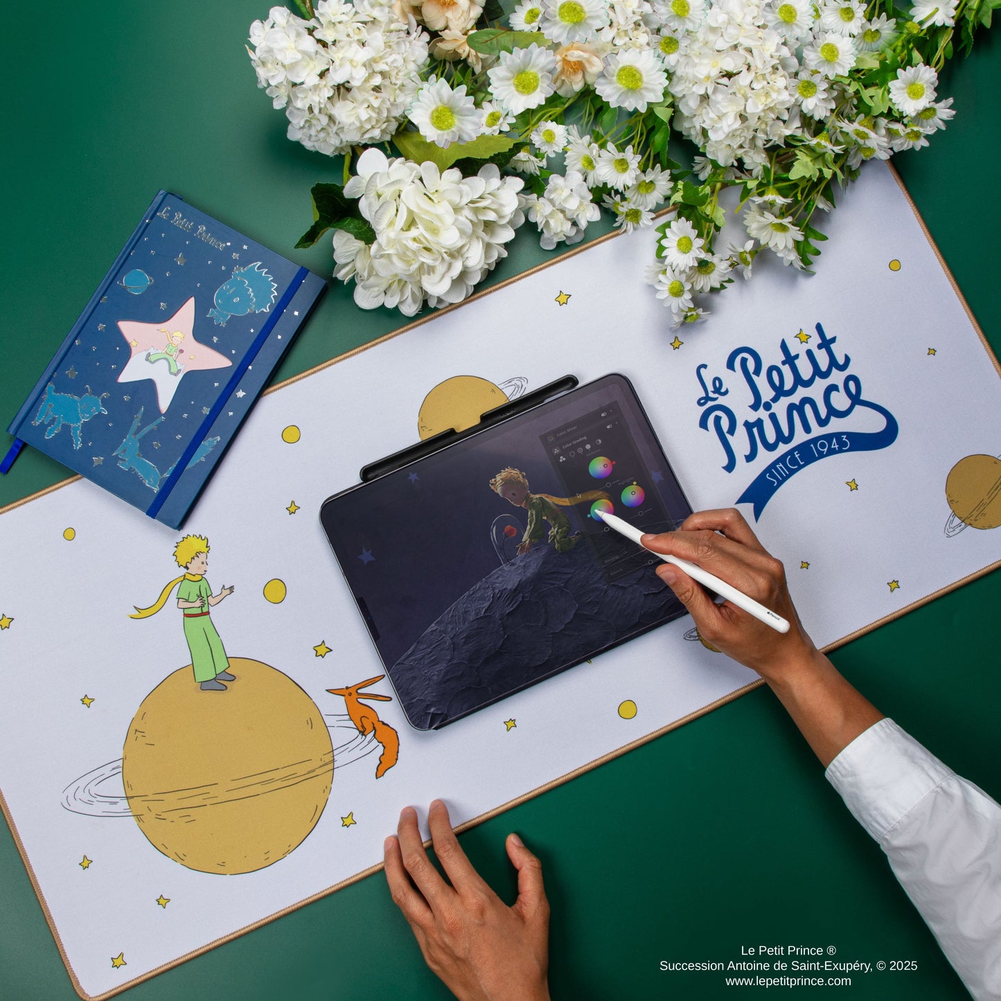 Celestial Companions Desk Mat