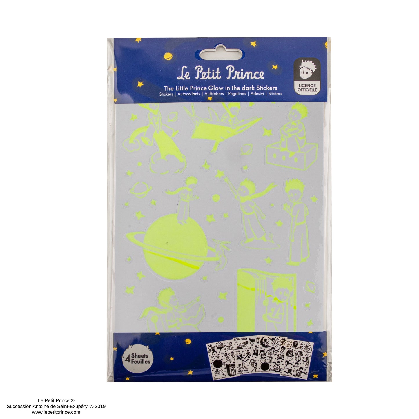 Glow-in-the-Dark The Little Prince Stickers