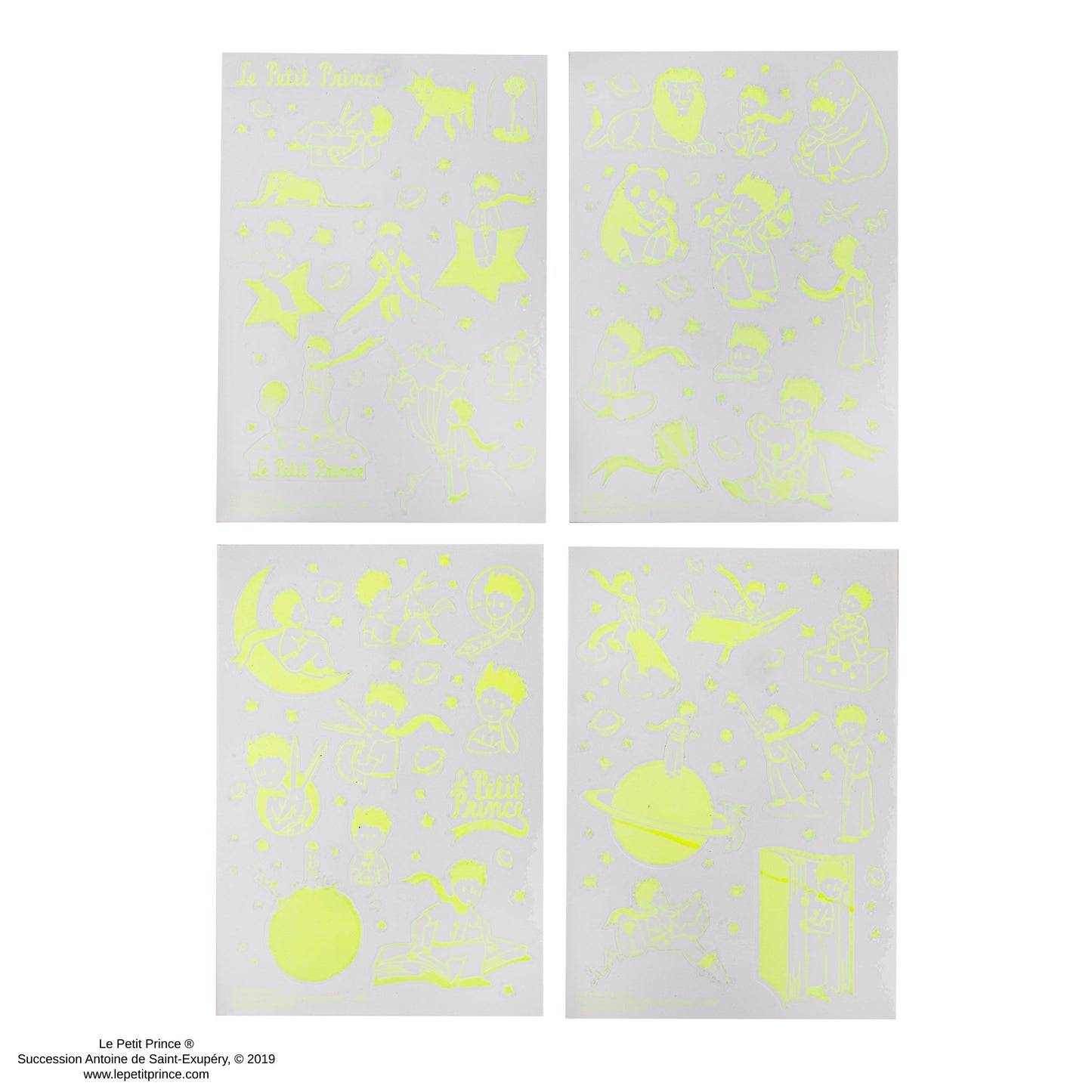 Glow-in-the-Dark The Little Prince Stickers