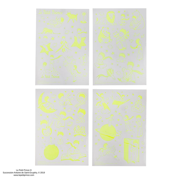 Glow-in-the-Dark The Little Prince Stickers