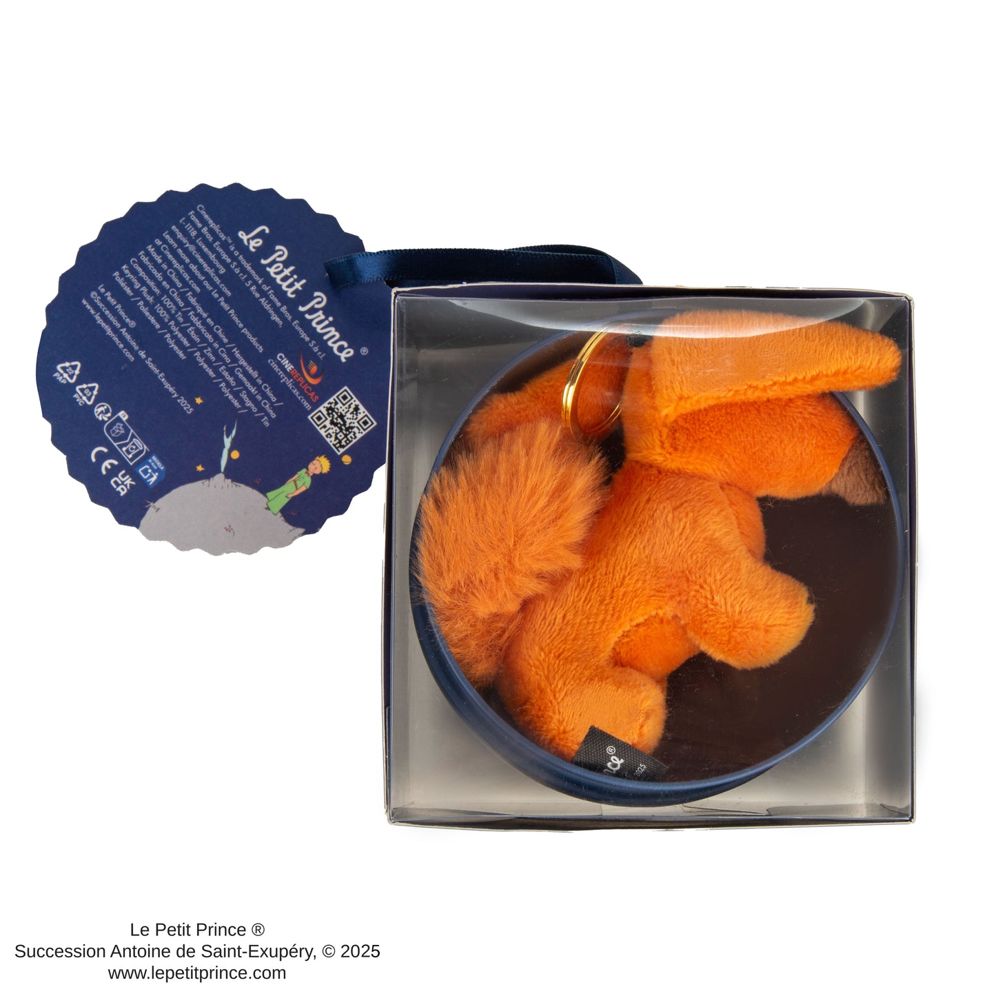 Christmas Capsule Plush Keychain The Fox
