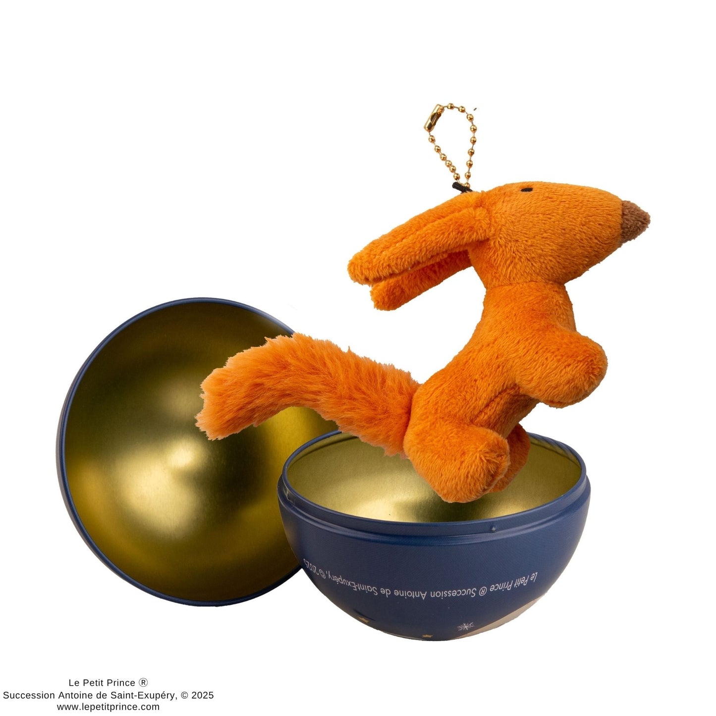 Christmas Capsule Plush Keychain The Fox
