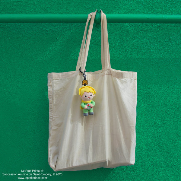 The Little Prince Plush Keychain in adventurer costume