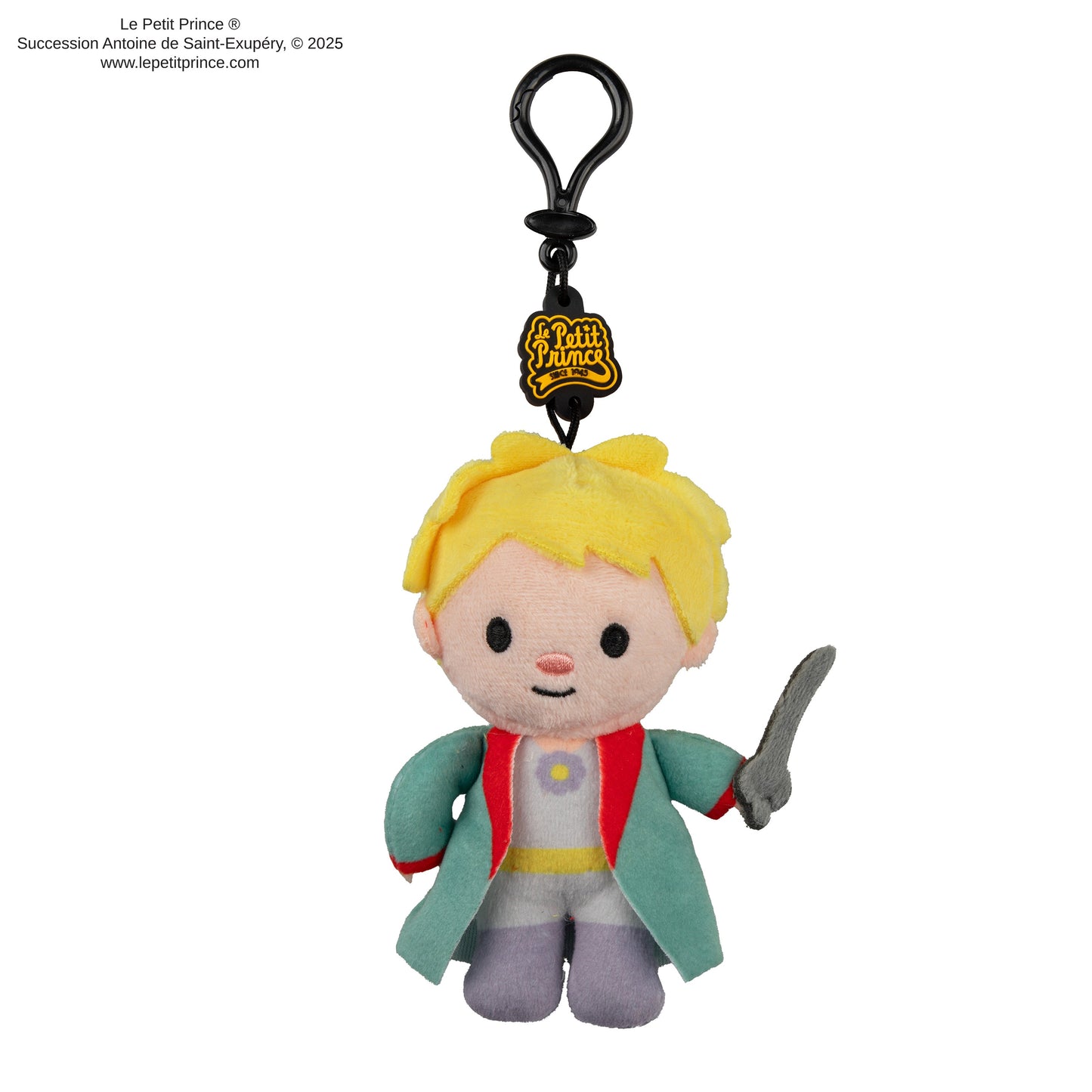 The Little Prince Plush Keychain in Royal Outfit