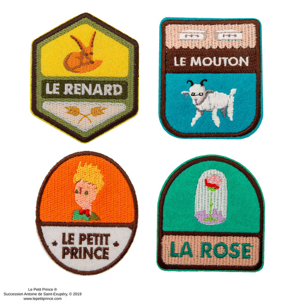 Set of 4 Little Prince Patches