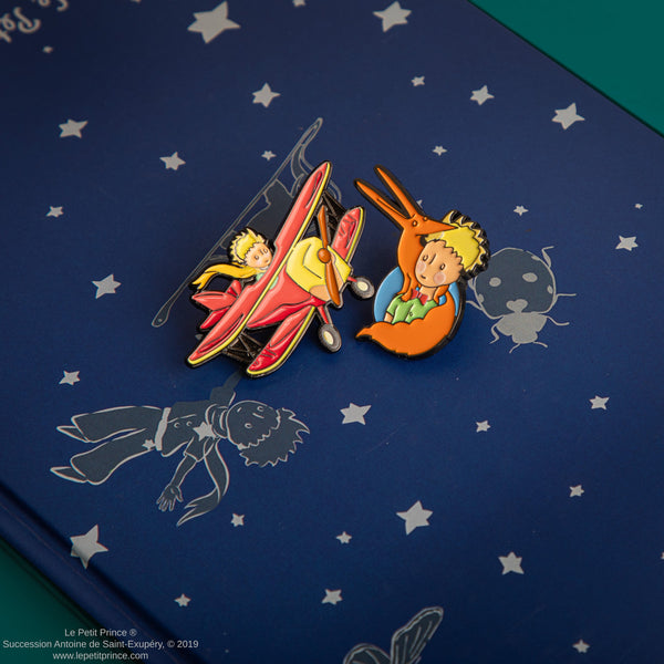 Set of 2 Aviator's Adventure Pins
