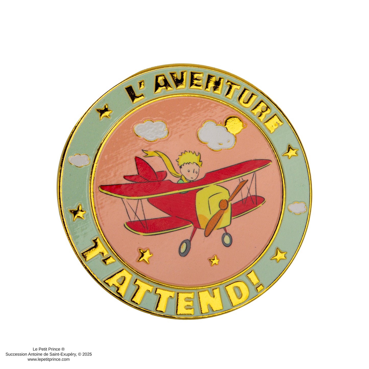 Set of 4 Little Prince Ceramic Coasters