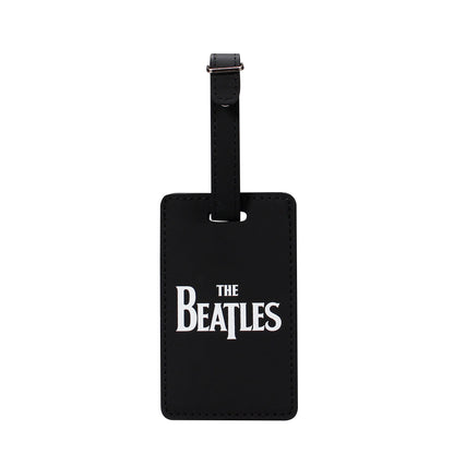 The Beatles logo luggage tag