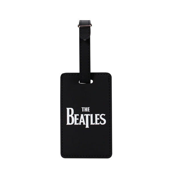 The Beatles logo luggage tag