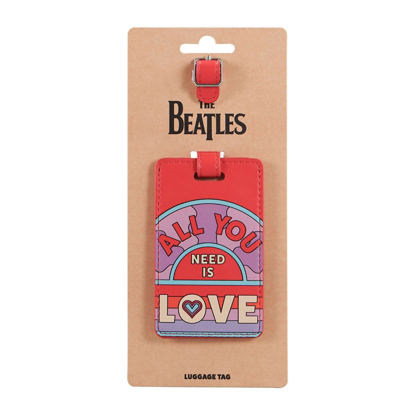The Beatles All You Need is Love Luggage Tag