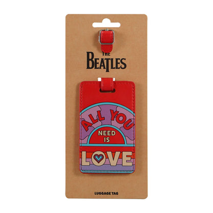 The Beatles All You Need is Love Luggage Tag