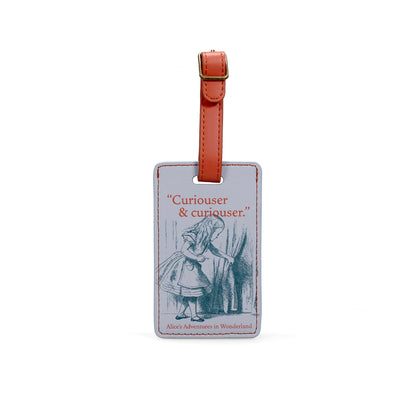 Pulteney Press Alice luggage tag