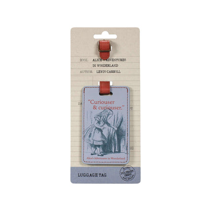 Pulteney Press Alice luggage tag