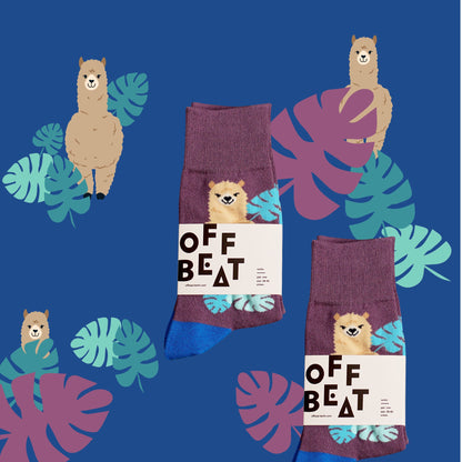 Chaussettes Lama