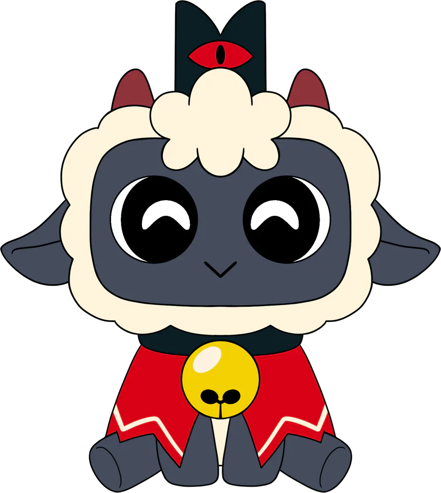The Lamb Sit Plush