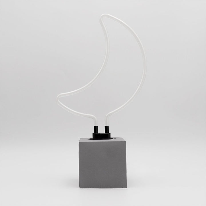 Moon neon lamp