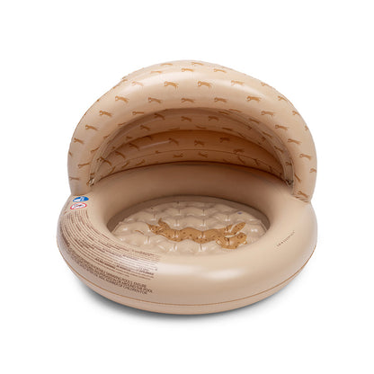 Kids Pool - Beige - Roamer - Ø 100 cm with Canopy