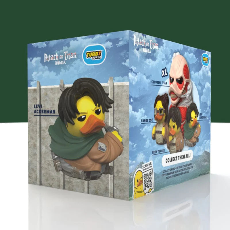 Canard L'Attaque des Titans: Livaï Ackerman TUBBZ (Boxed Edition)