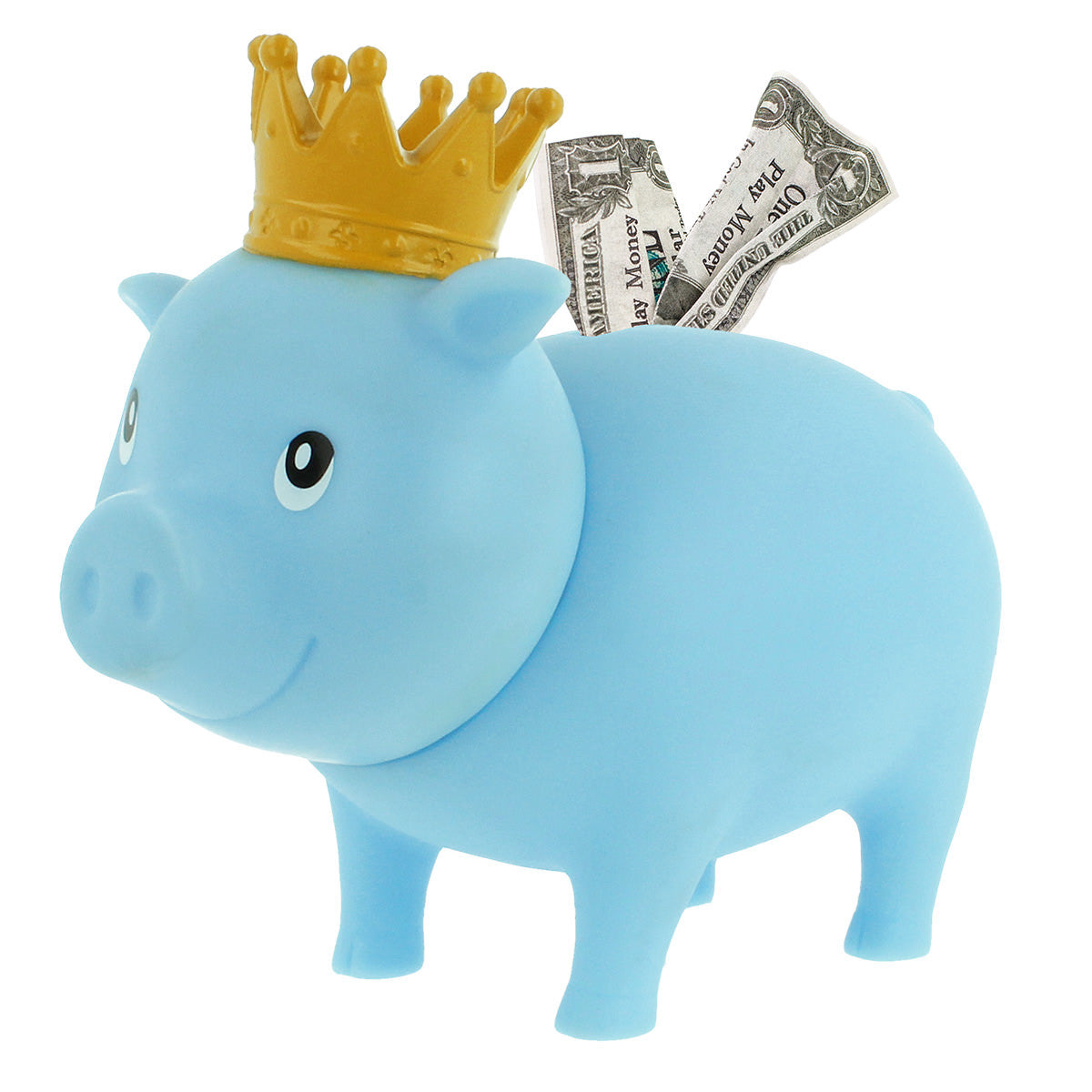 Crown Blue Pig