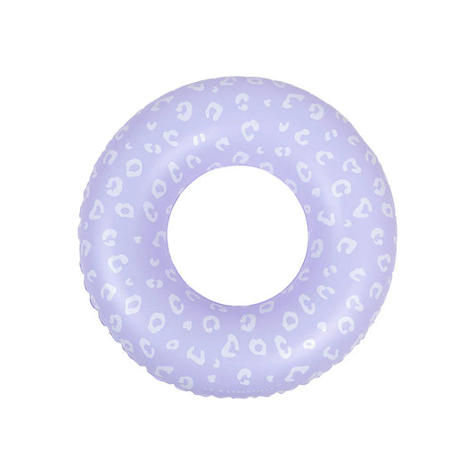 Lilac Leopard Bath Buoy 