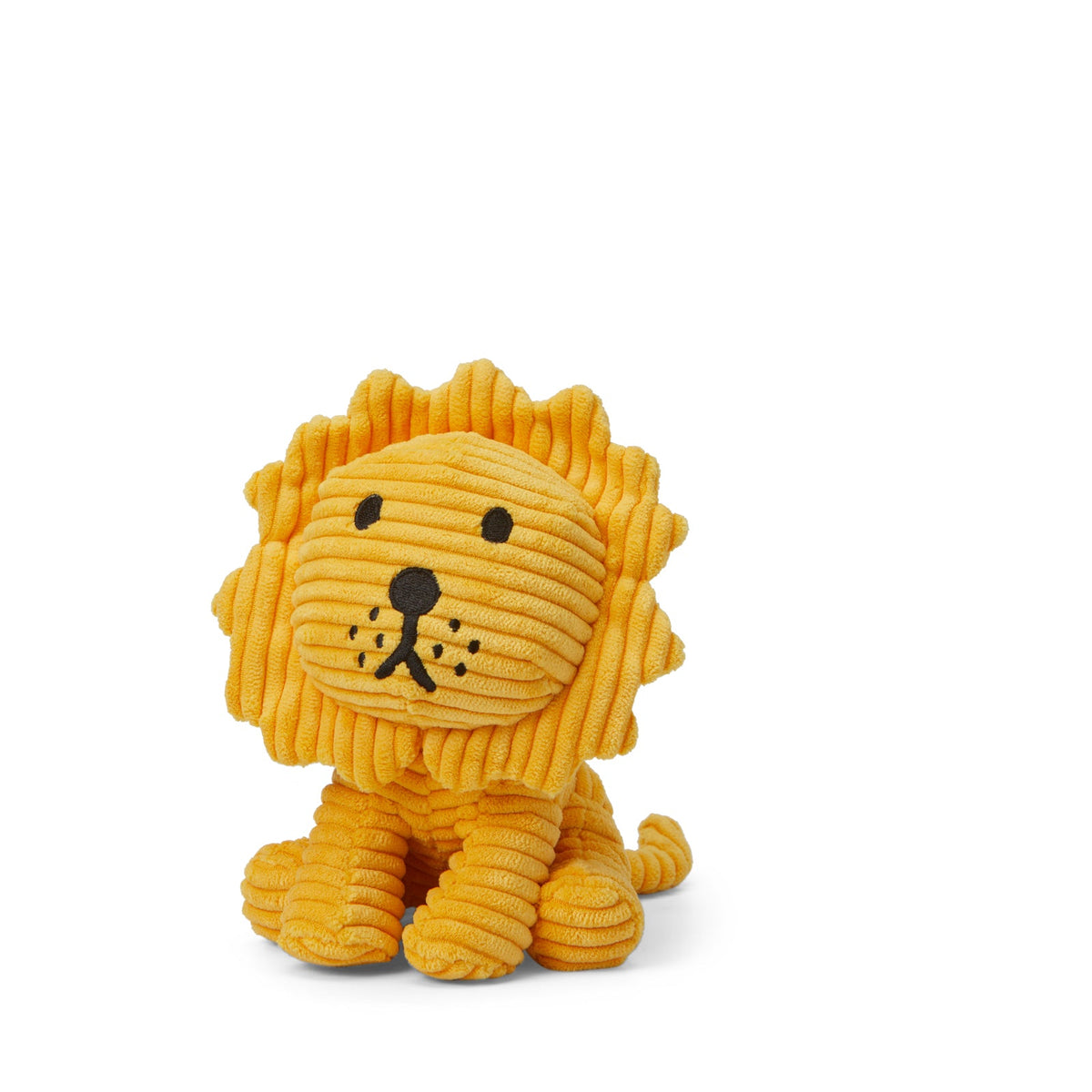 Pluche leeuw van corduroy 
