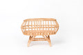 Rotan poppenbed
