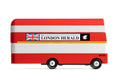 Engelse houten bus Candycar World - The London Herald