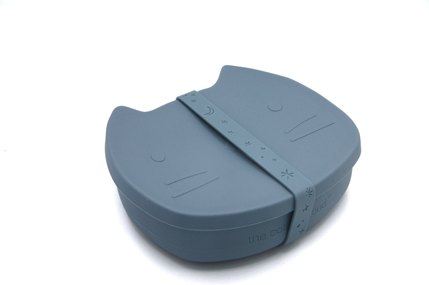 Silicone lunchbox Pippa Smokey Blue