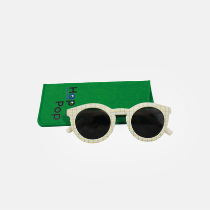 Lunettes de soleil Adulte Hop'Pop – Tartan