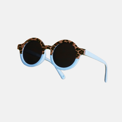 Lunettes de soleil Bébé Hop'Pop – CAT 4 – Léopard Bleu