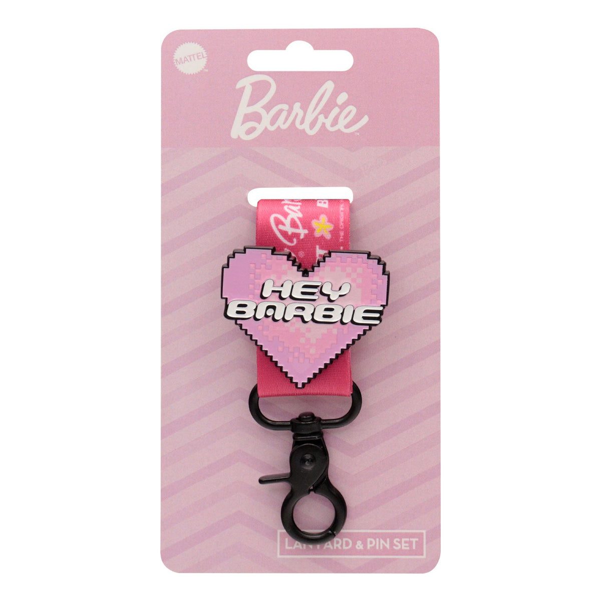 Barbie lanyard and pin set