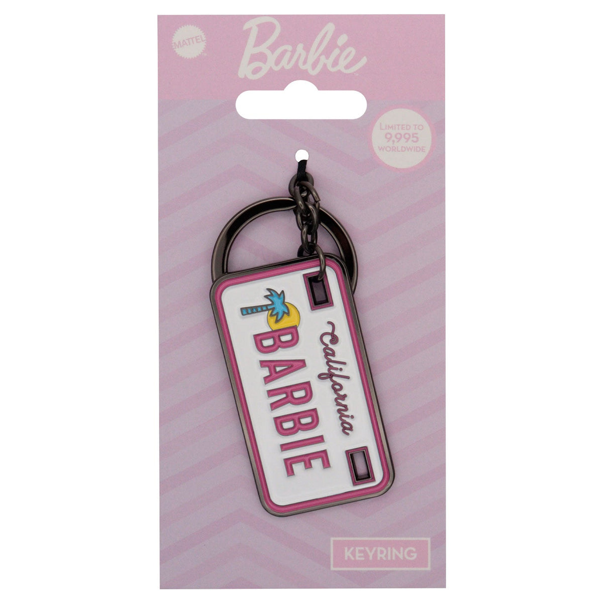 Barbie Keychain - License Plate