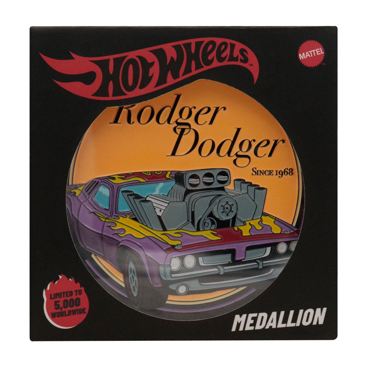 Hot Wheels Collector Medallion - Rodger Dodger