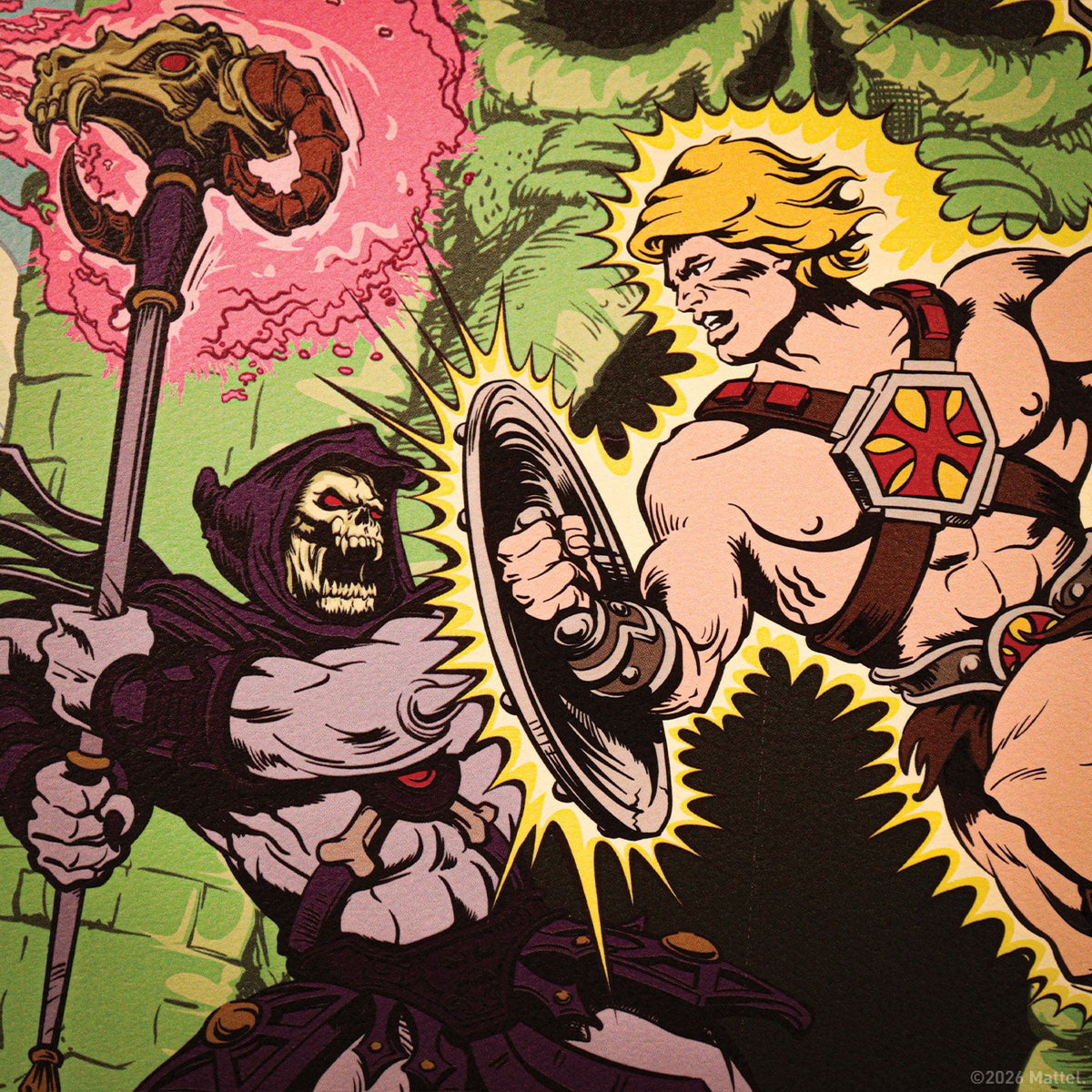 Masters of the Universe Collector Poster - He-Man & Skeletor
