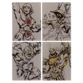 Set of 4 Masters of the Universe Magnets