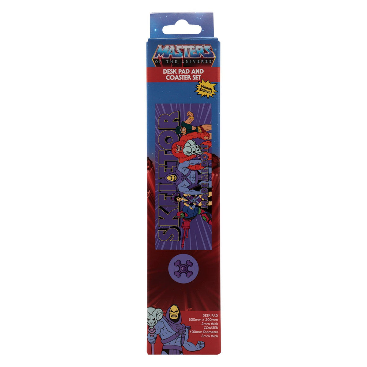 Desk pad and coaster set Masters of the Universe - Villains