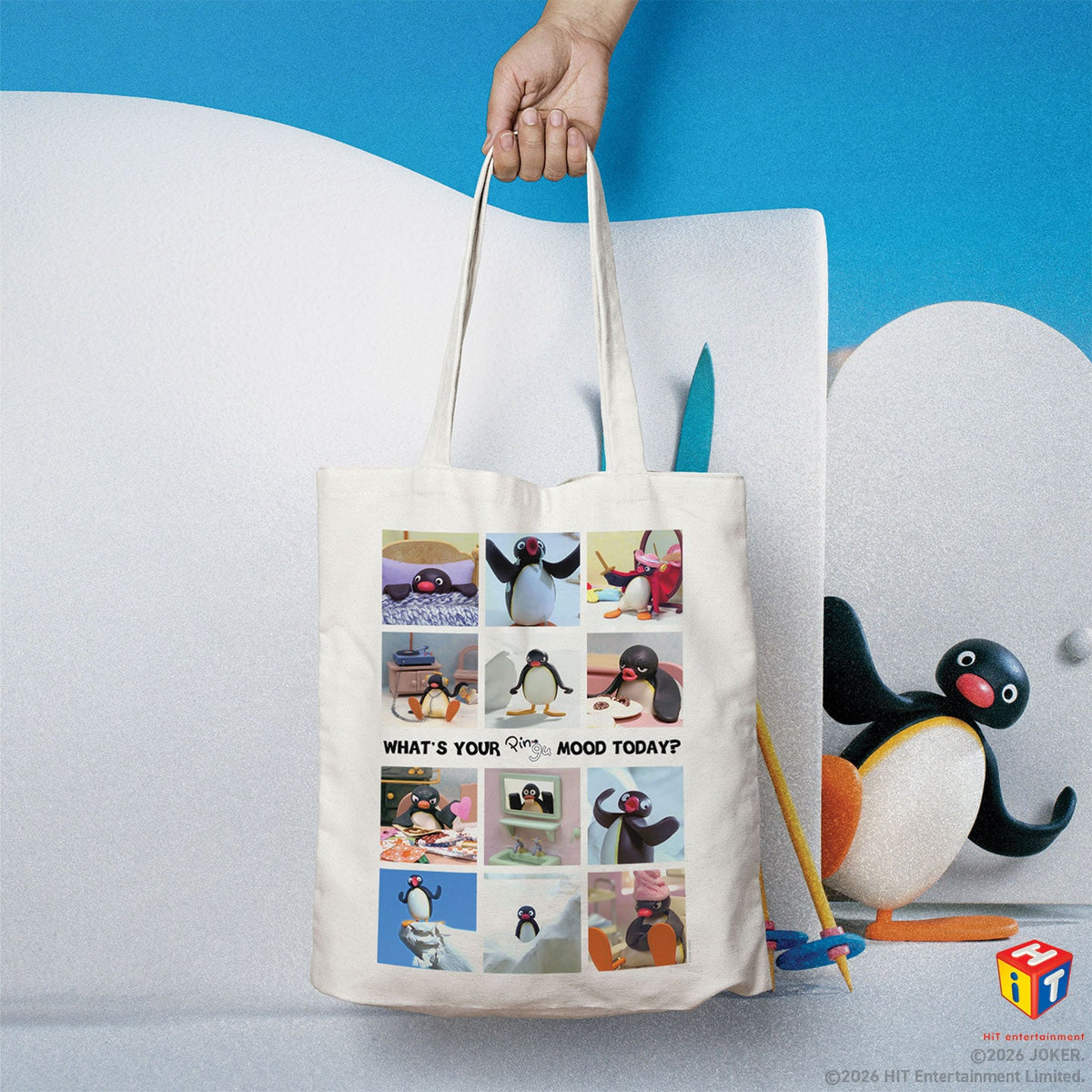 Pingu Tote Bag - Moods