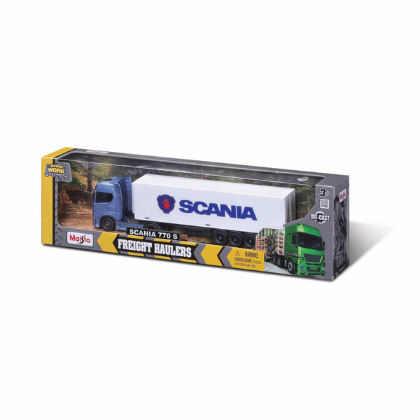 MINI-MACHINES DE TRAVAIL TRANSPORTEUR DE MARCHANDISES SCANIA S730 ASSORTIMENT