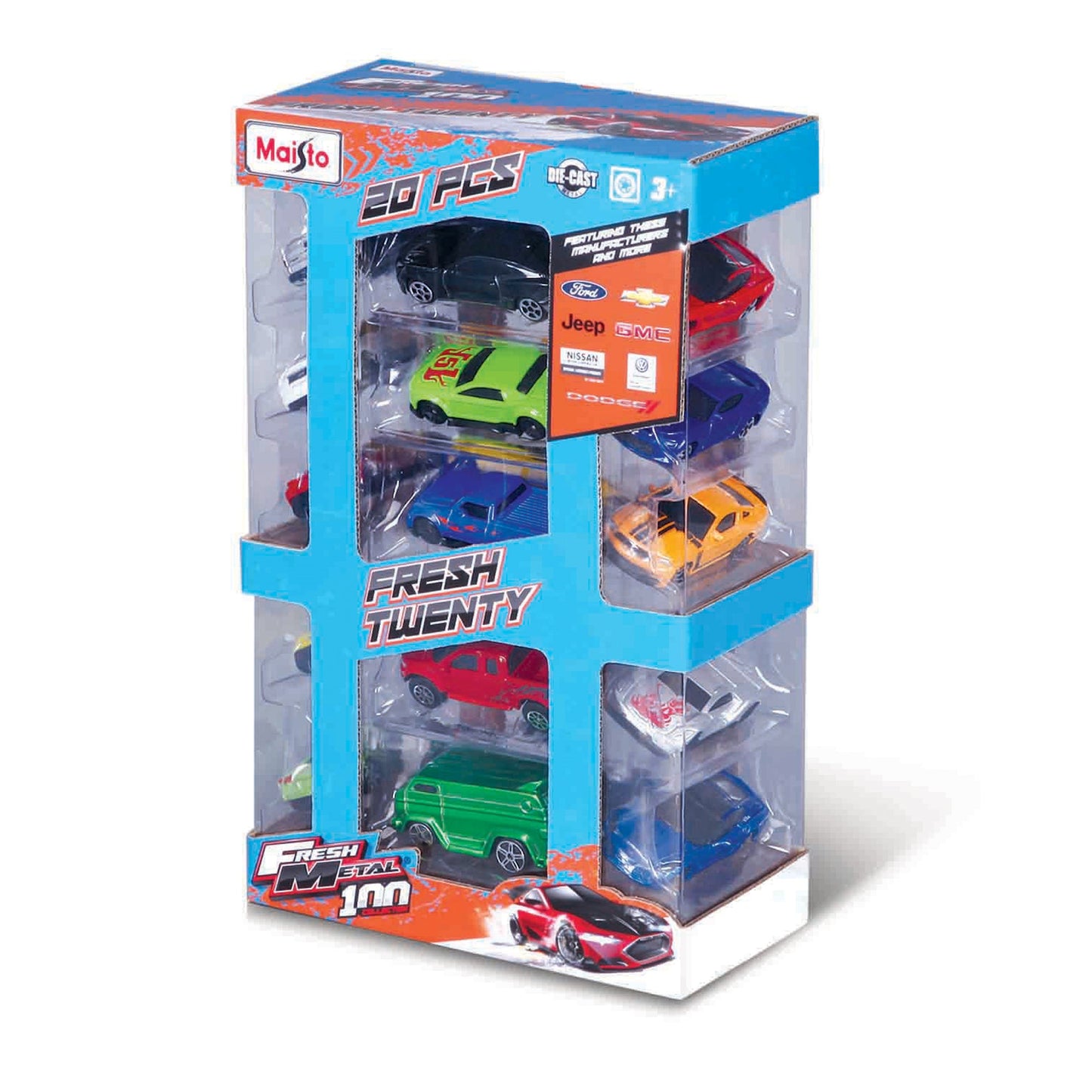 20-pack fresh metal vehicles