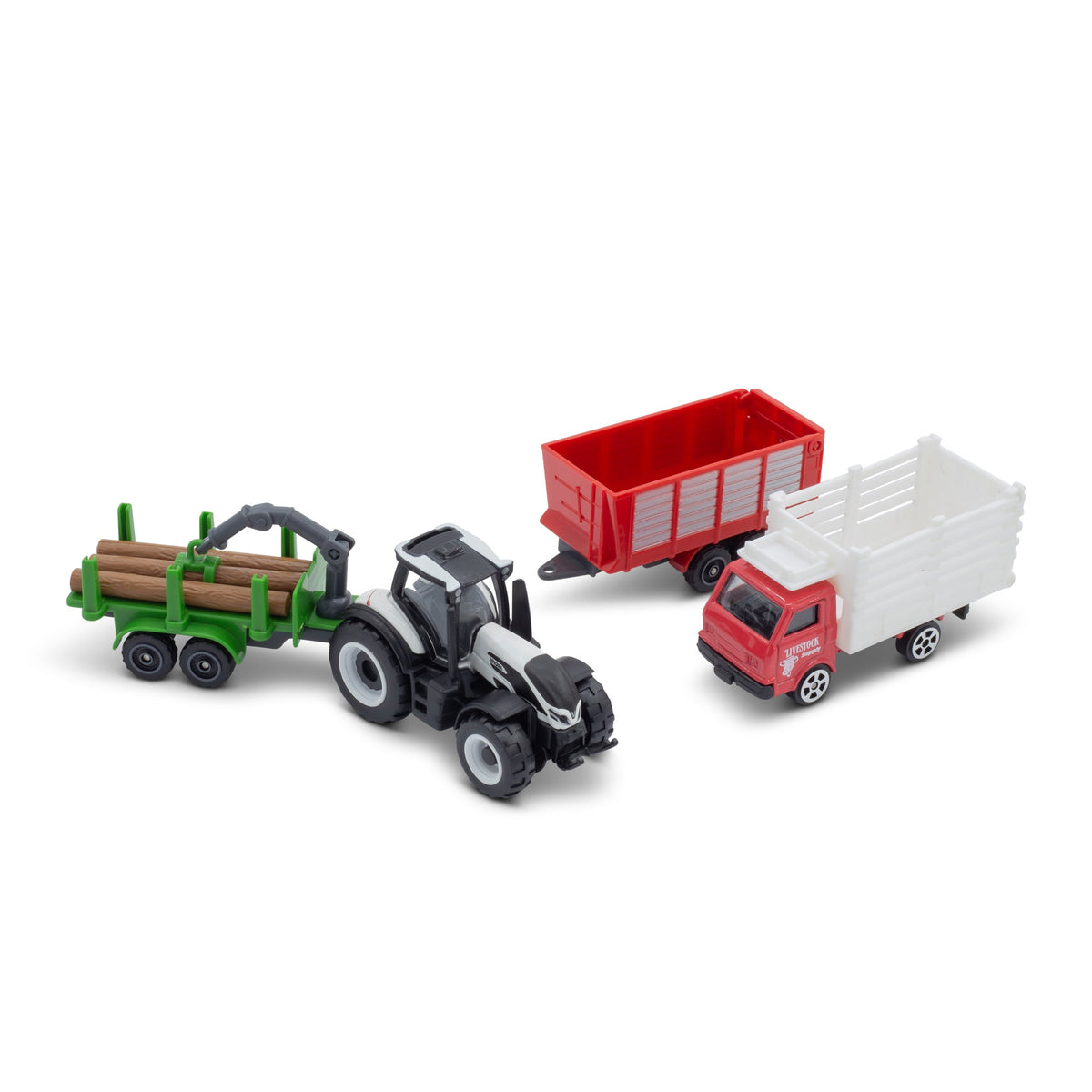 MINI WORK VEHICLES - LOT OF 4 TRACTORS. VALTRA