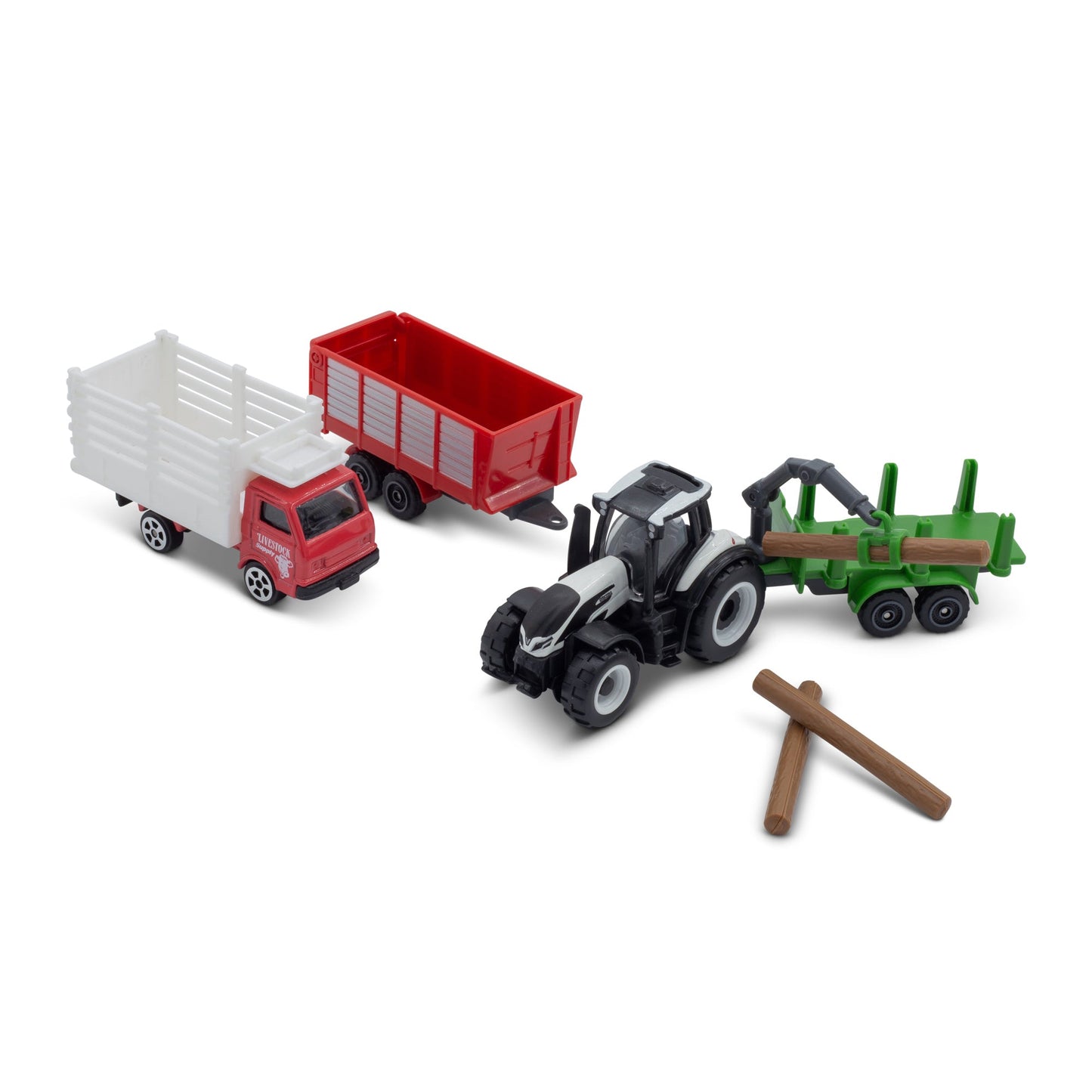 MINI WORK VEHICLES - LOT OF 4 TRACTORS. VALTRA