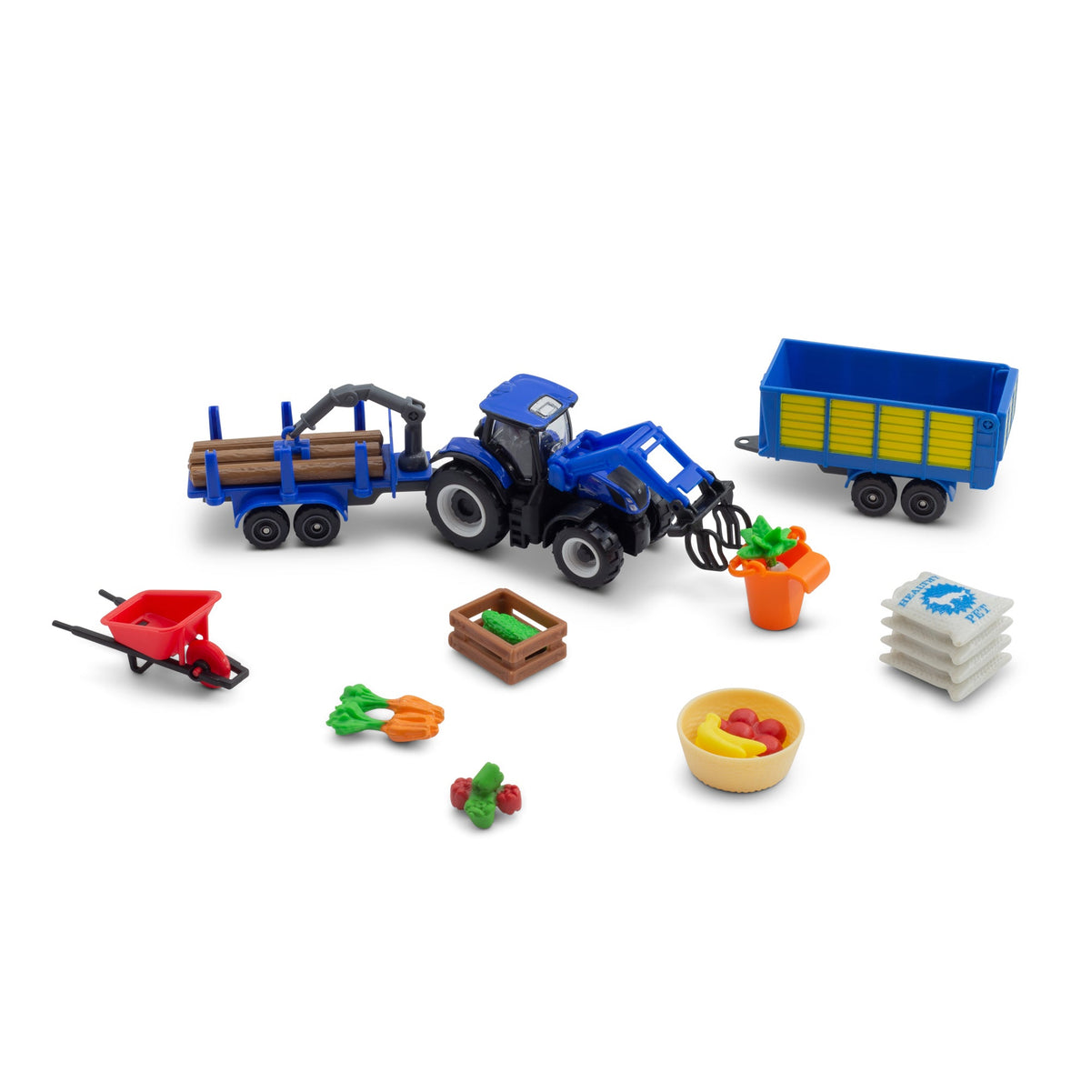 MINI WORK MACHINES - NEW HOLLAND FARM SET