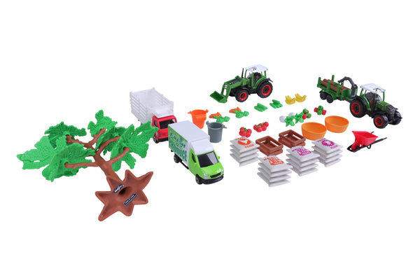 MINI MACHINES DE TRAVAIL - SUPER FARM SET FENDT