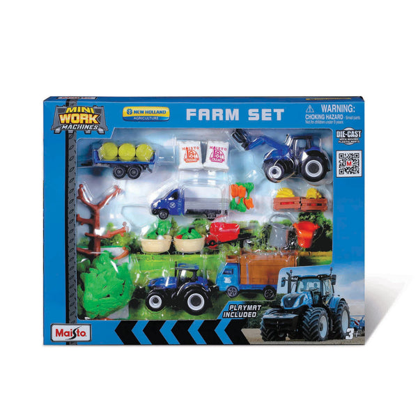 MINI MACHINES DE TRAVAIL - SUPER FERME NEW HOLLAND