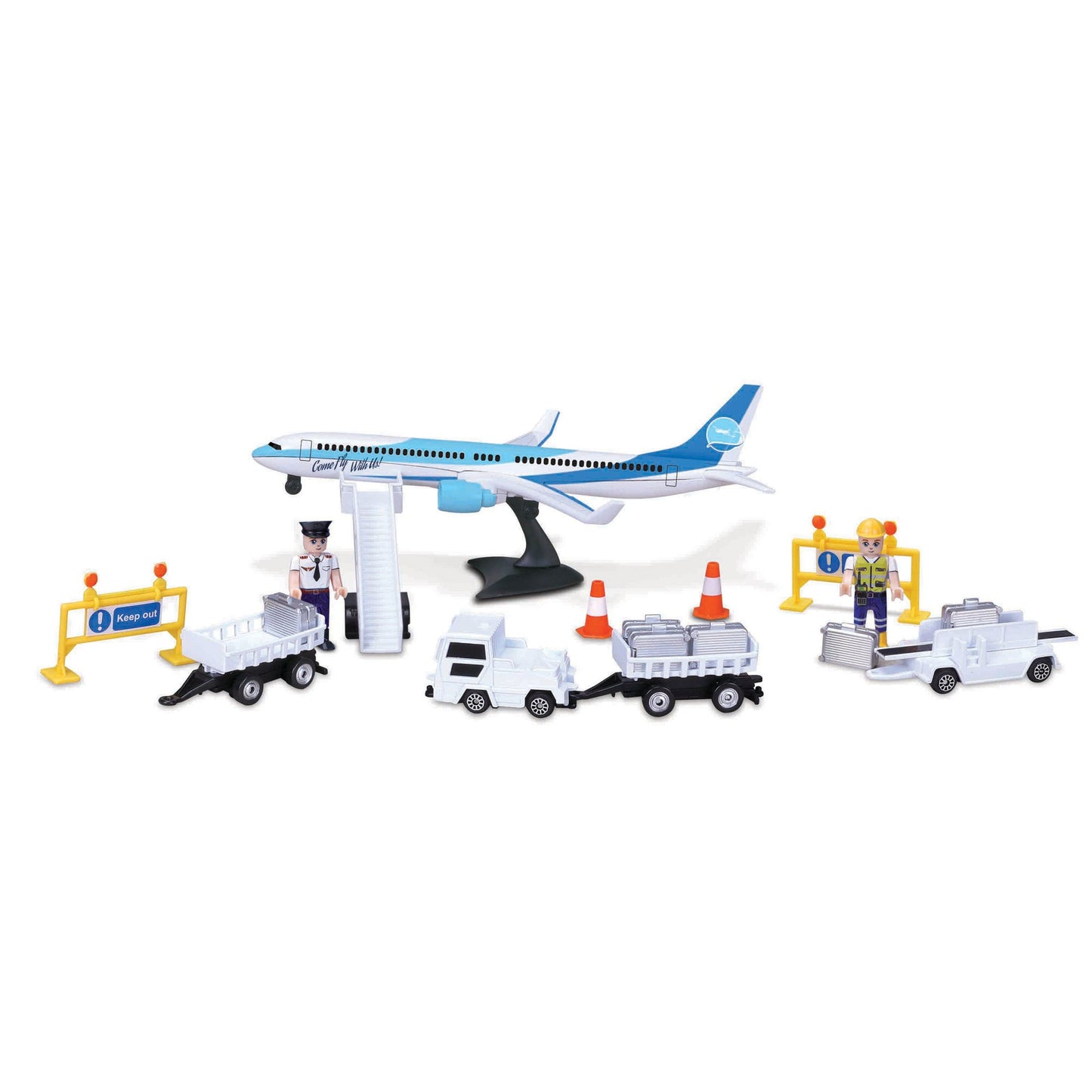 Tailwinds Fresh Metal Airport Playset