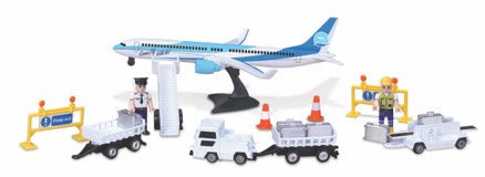 FRESH METAL TAILWINDS AIRPLANES AIRPORT EMERGENCY PLAYSET C