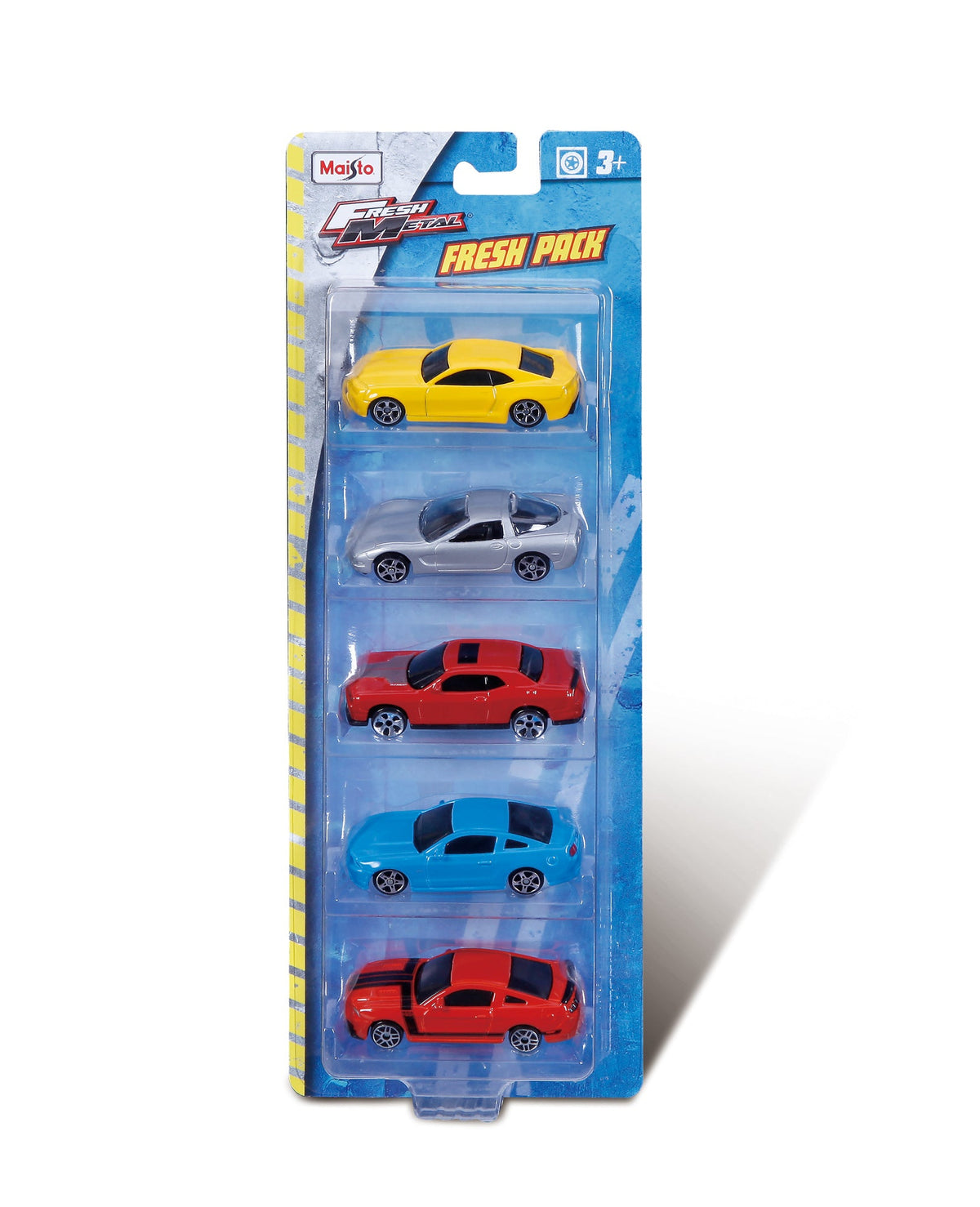 Cool 5-Pack Metal Vehicles