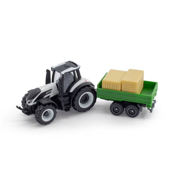 TRACTEUR VALTRA 3" M2/Q AVEC REMORQUE BASCULANTE